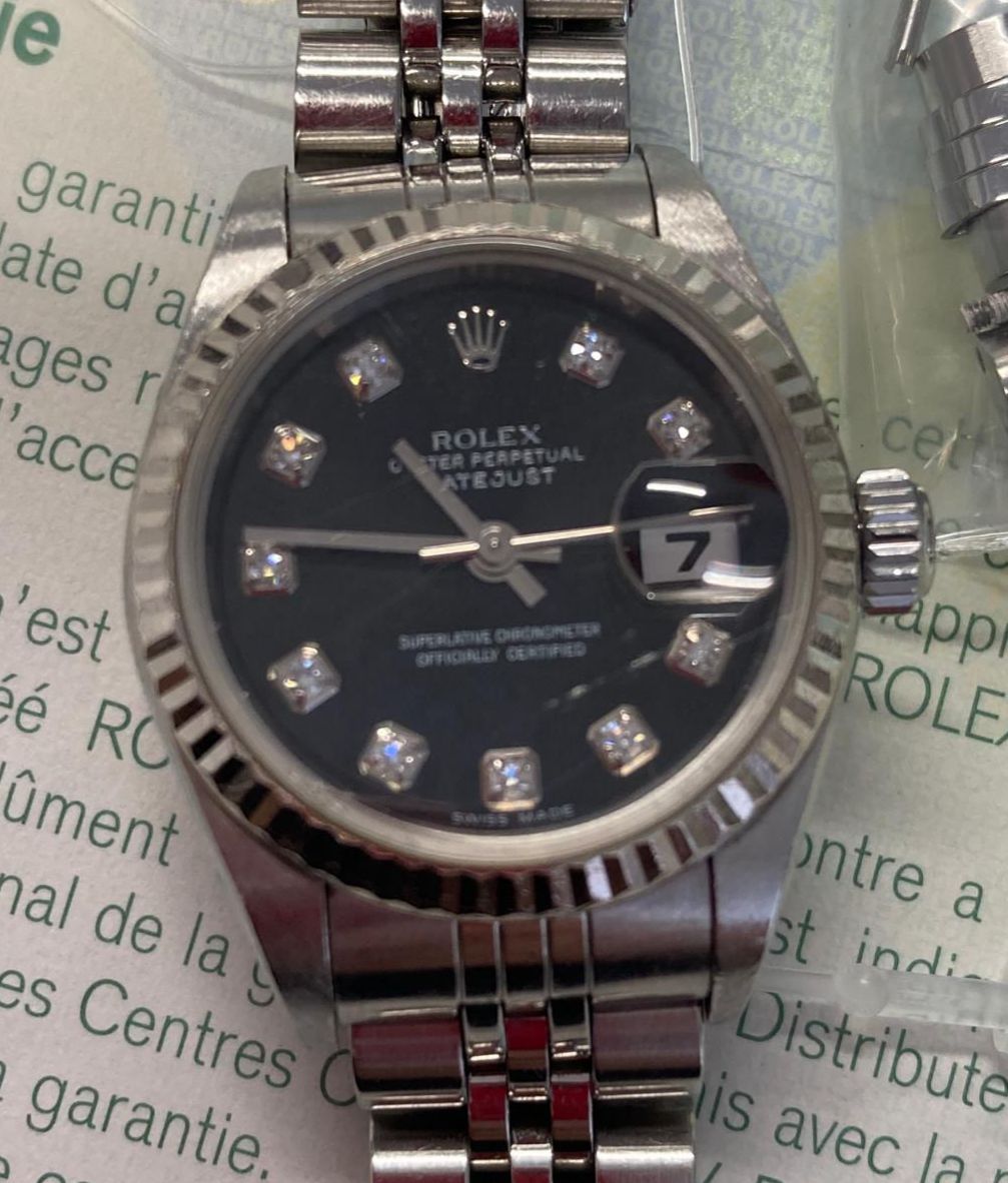79174g black, used, watch and paper €5350 D